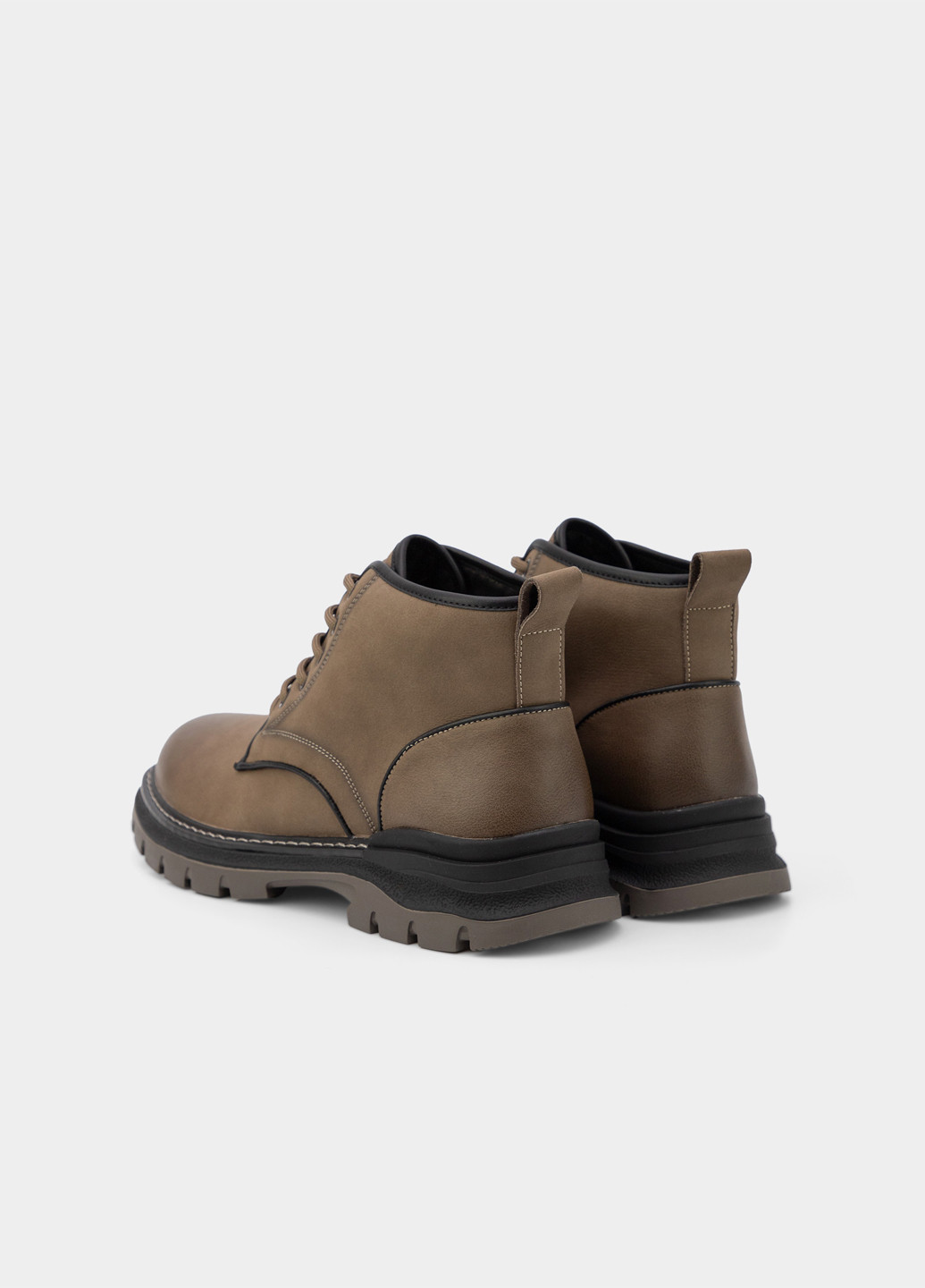 Коричневые зимние ботинки хайкеры URBAN TRACE