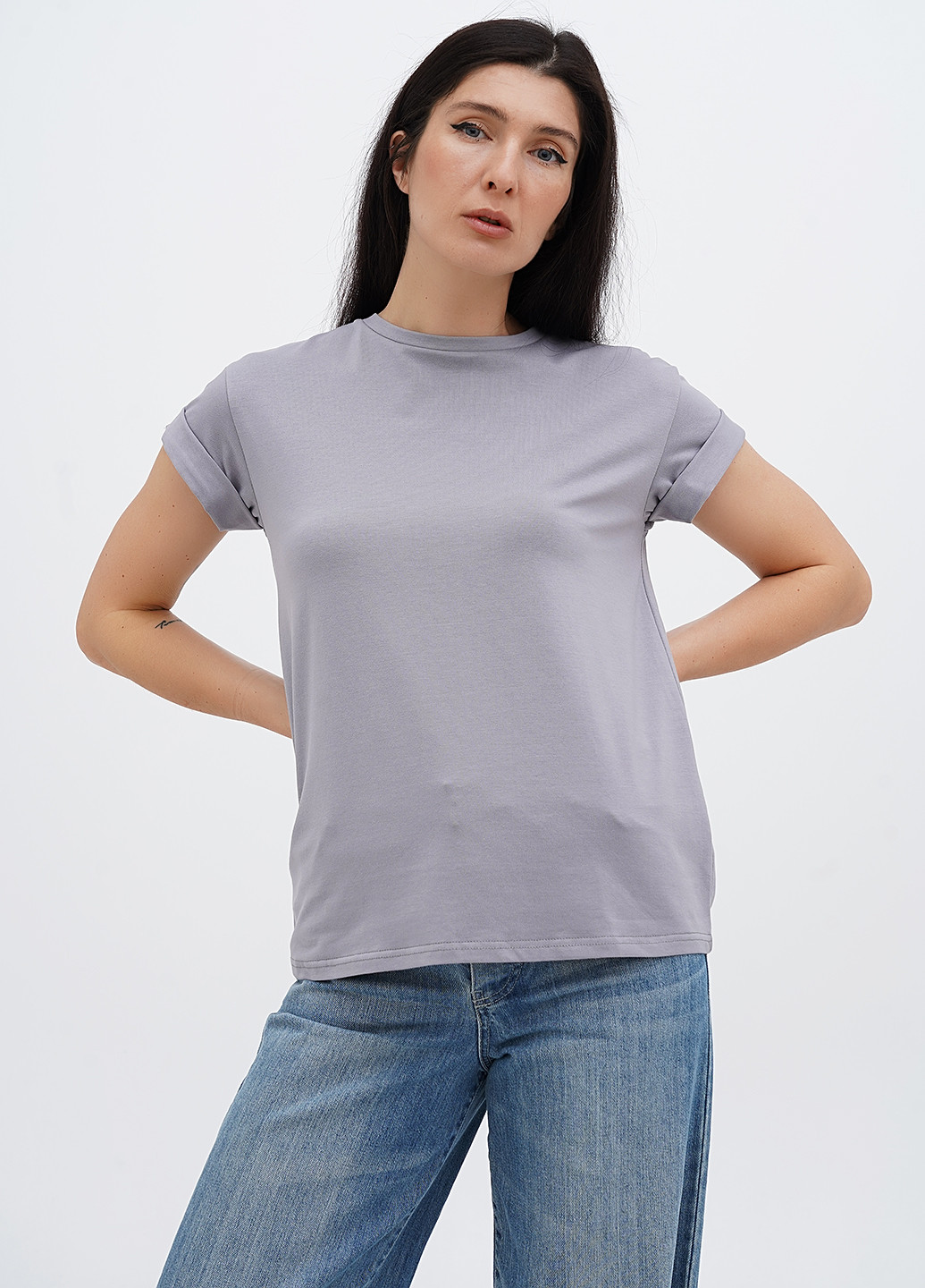 Футболка базовая женская Malta - (319878394)