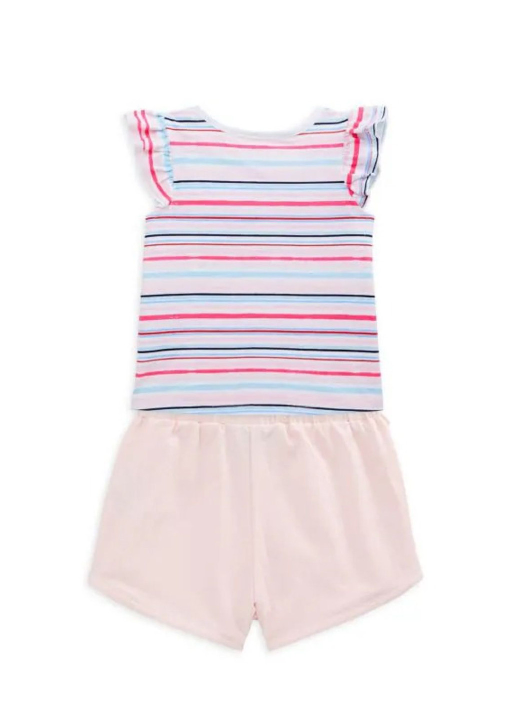 Розовый летний комплект (футболка, шорты) Tommy Hilfiger