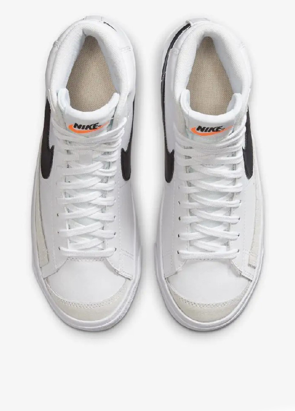 Белые кеды bq6806-100 Nike Blazer Mid '77 Vintage