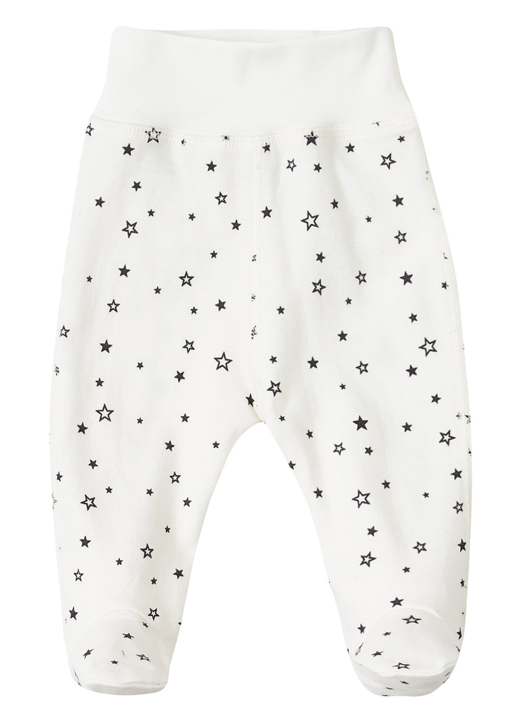 KRAKO ползунки звезды белый повседневный хлопок, интерлок производство - Украина