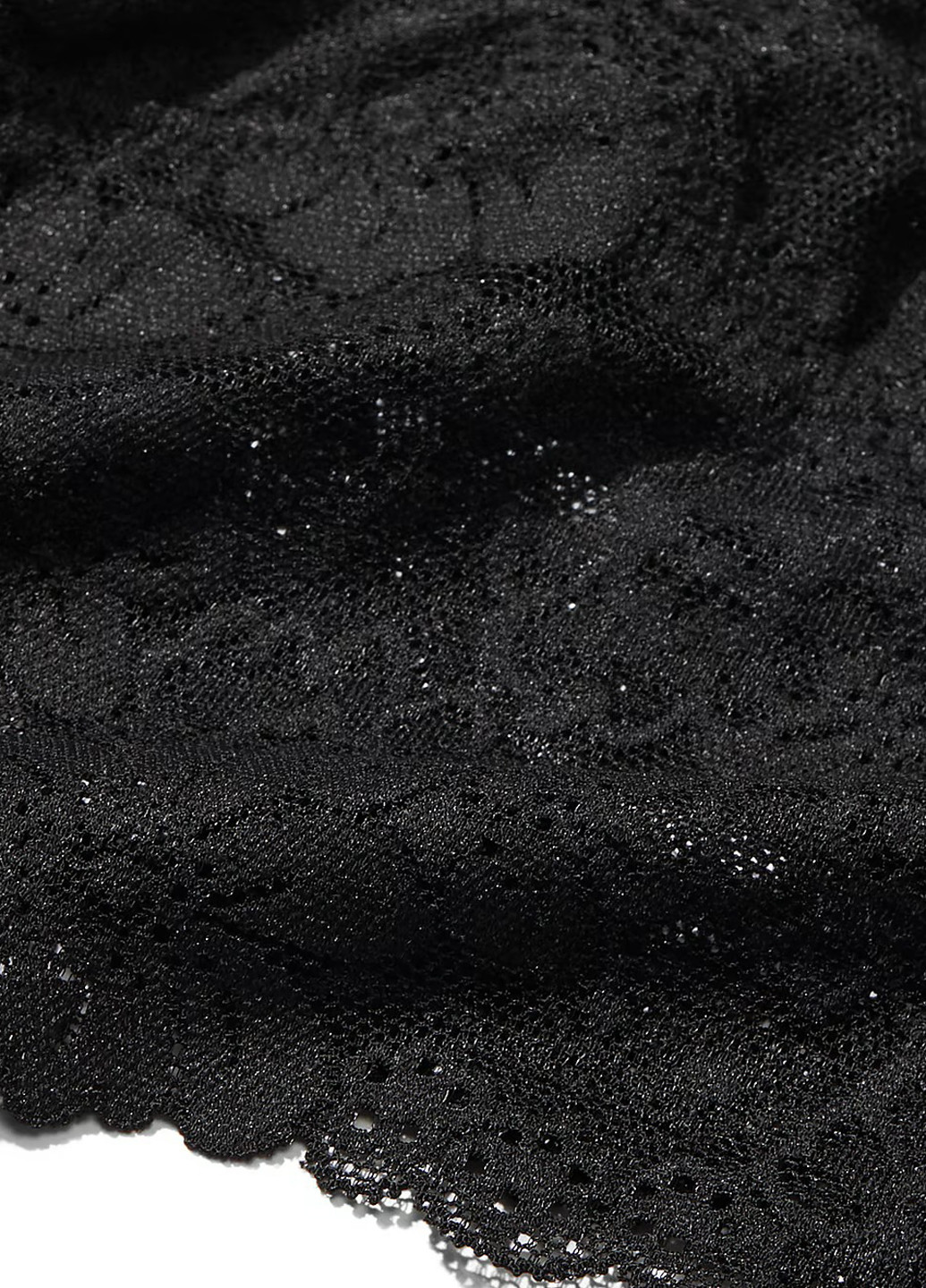 Черный демисезонный комплект (топ, трусики) Victoria's Secret