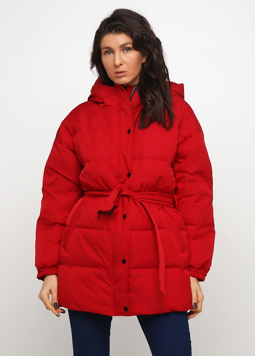 Темно-красная демисезонная куртка Atentif