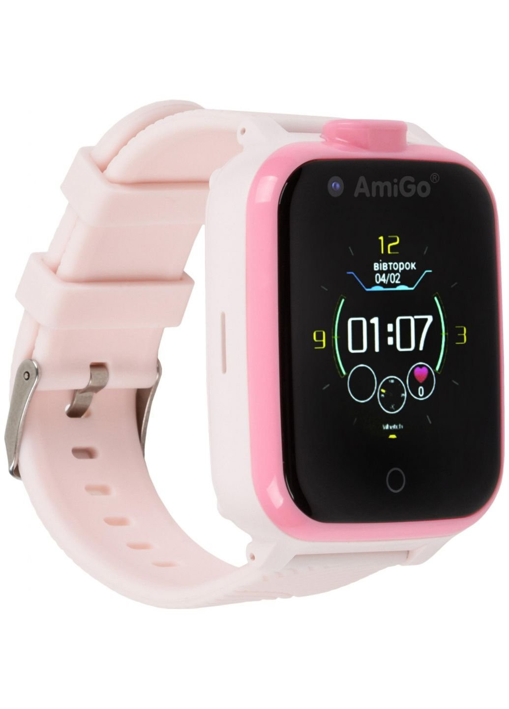 Смарт-часи GO006 GPS 4G WIFI Pink Amigo (250095675)