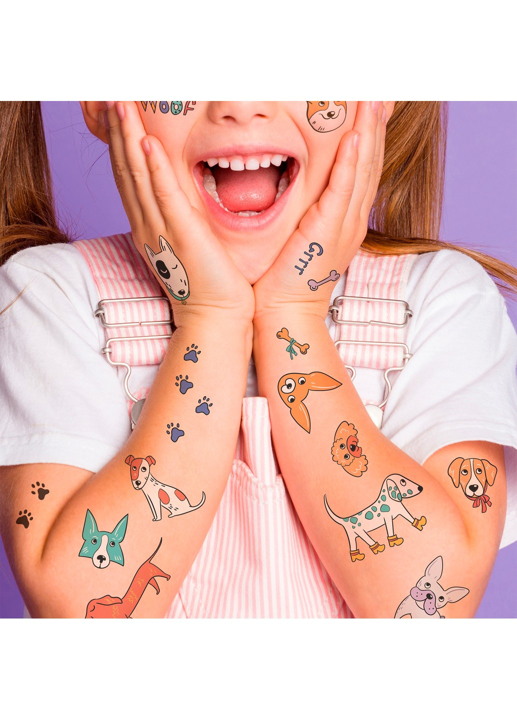 Временные тату "Dogs mix" TATTon.me (254255623)