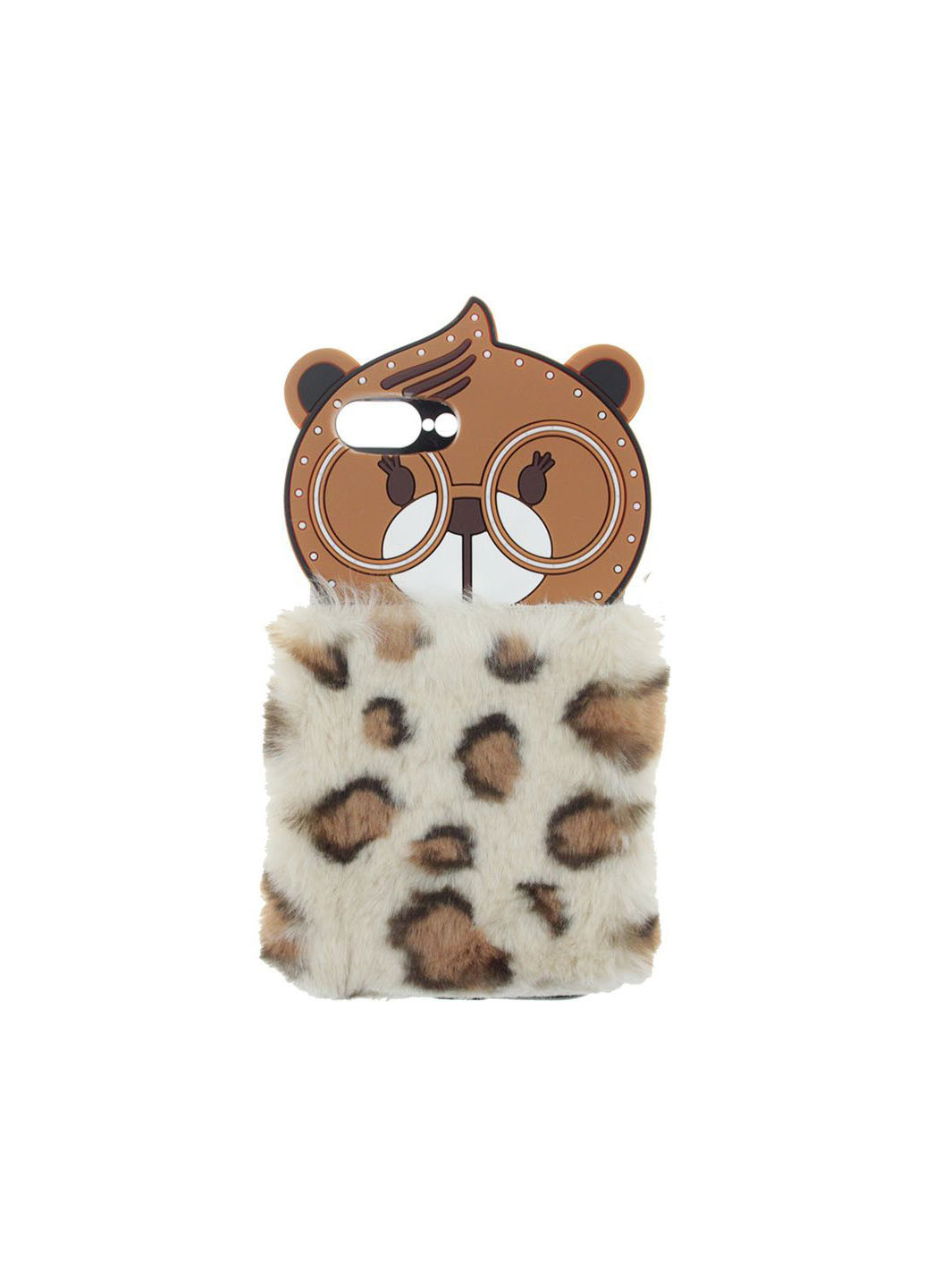 Чохол TPU Fluffy Case IPhone 7 Plus /8 Plus Bear Brown Toto (231521149)