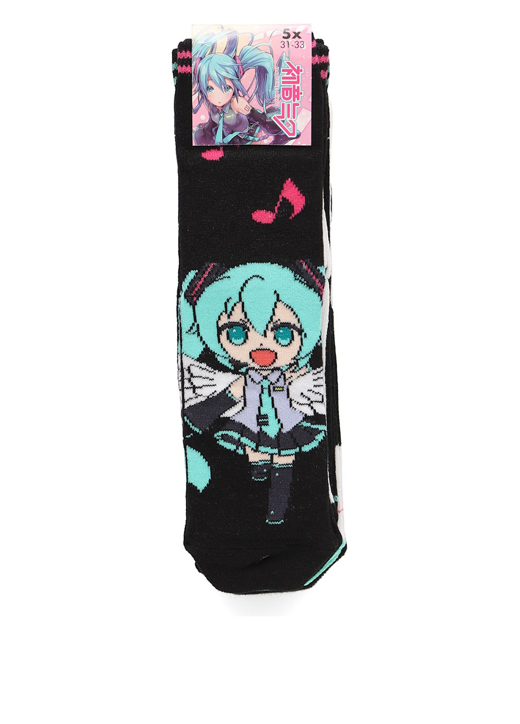 Комбинированные носки (5 пар) C&A рисунки (322933691)