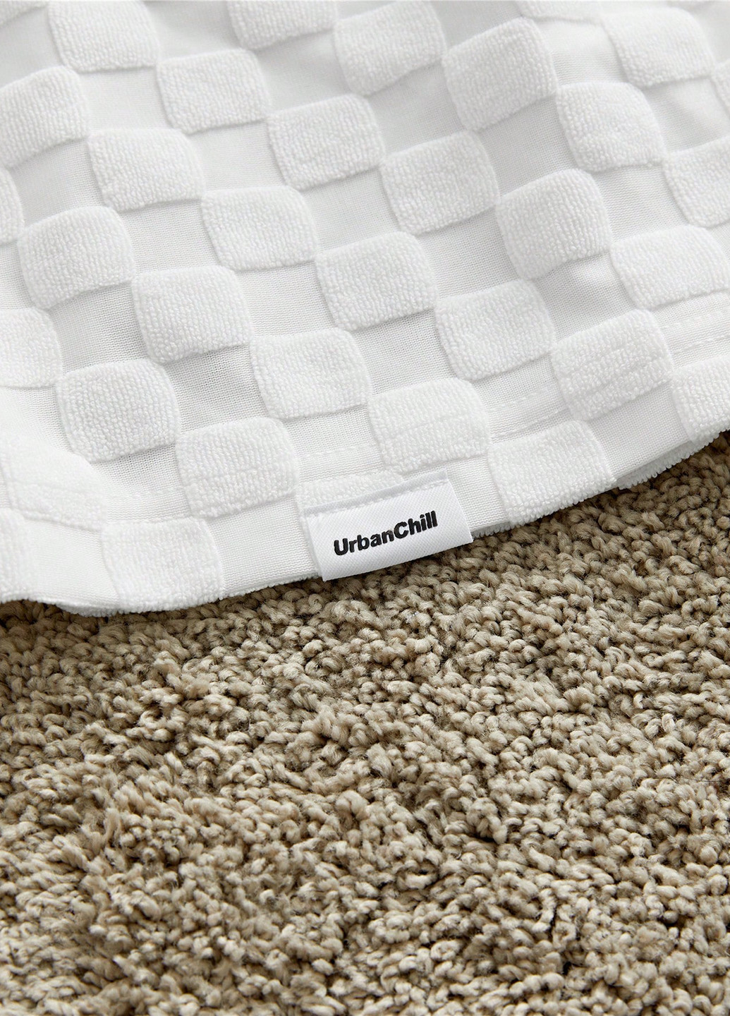 Белый демисезонный комплект (рубашка, брюки) SHEIN