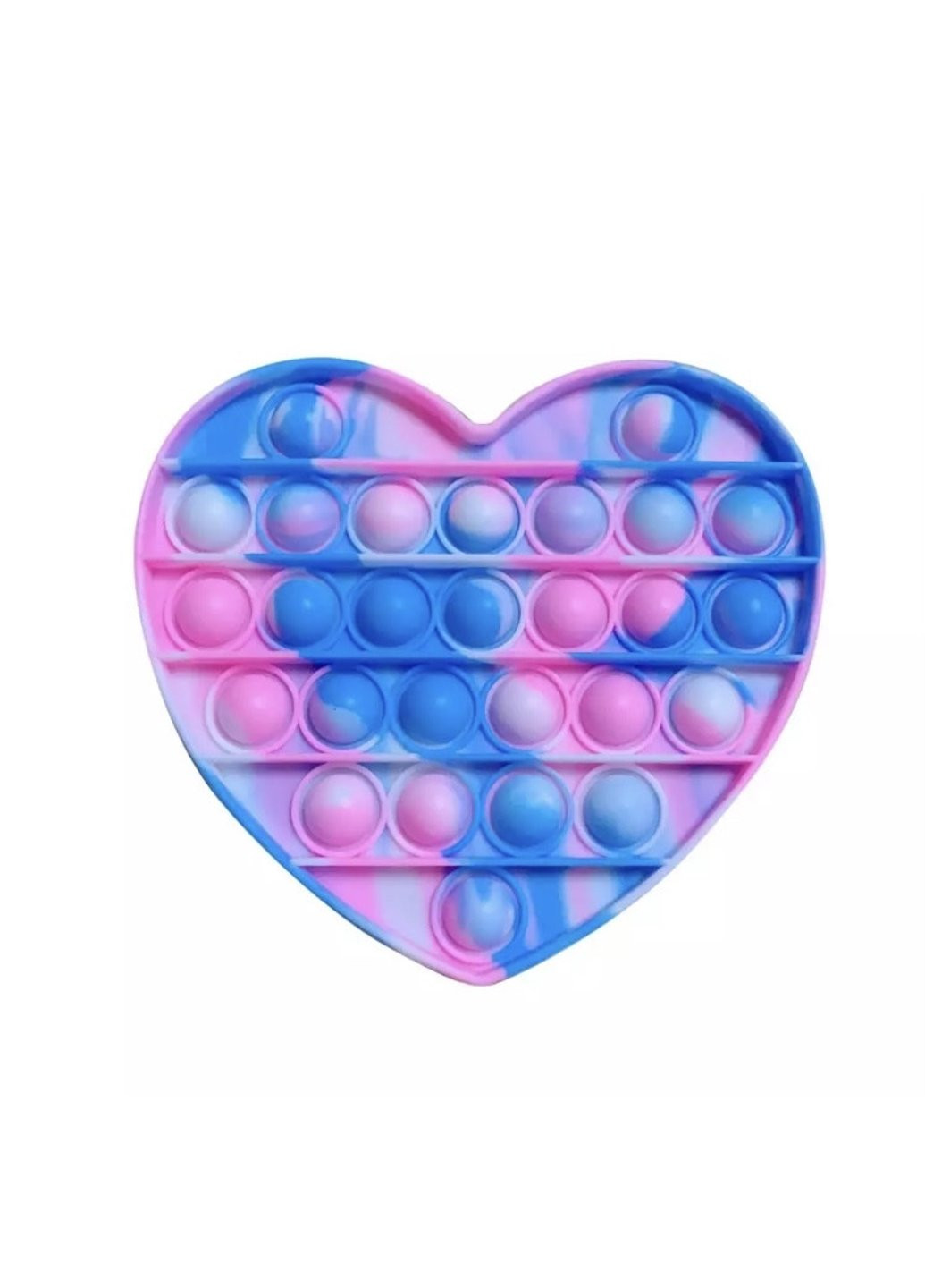 Антистресс игрушка Pop It Сердце пупырка 5007 Power (254454385)