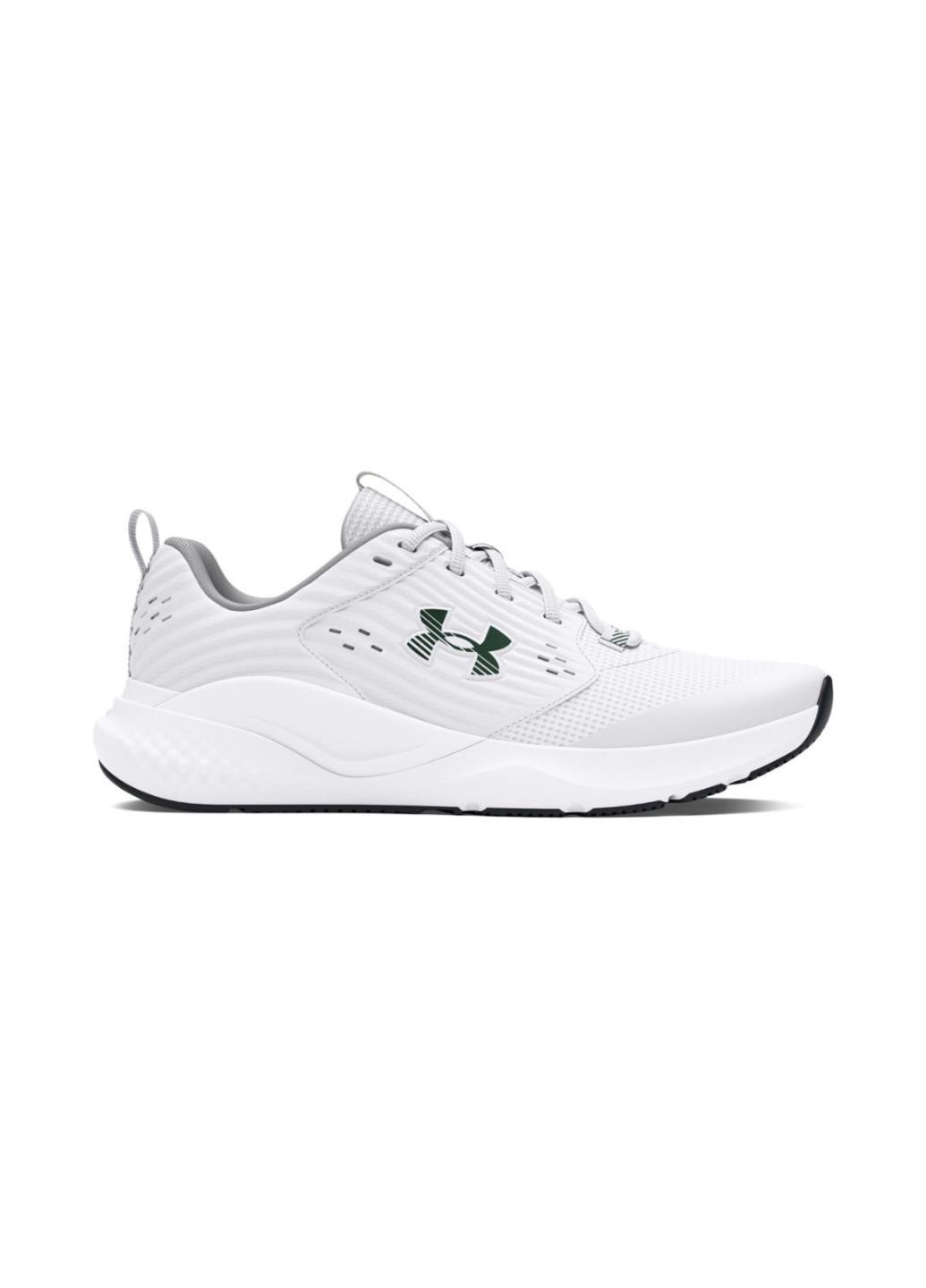 Белые демисезонные кроссовки 3026017-106 Under Armour Charged Commit TR 4