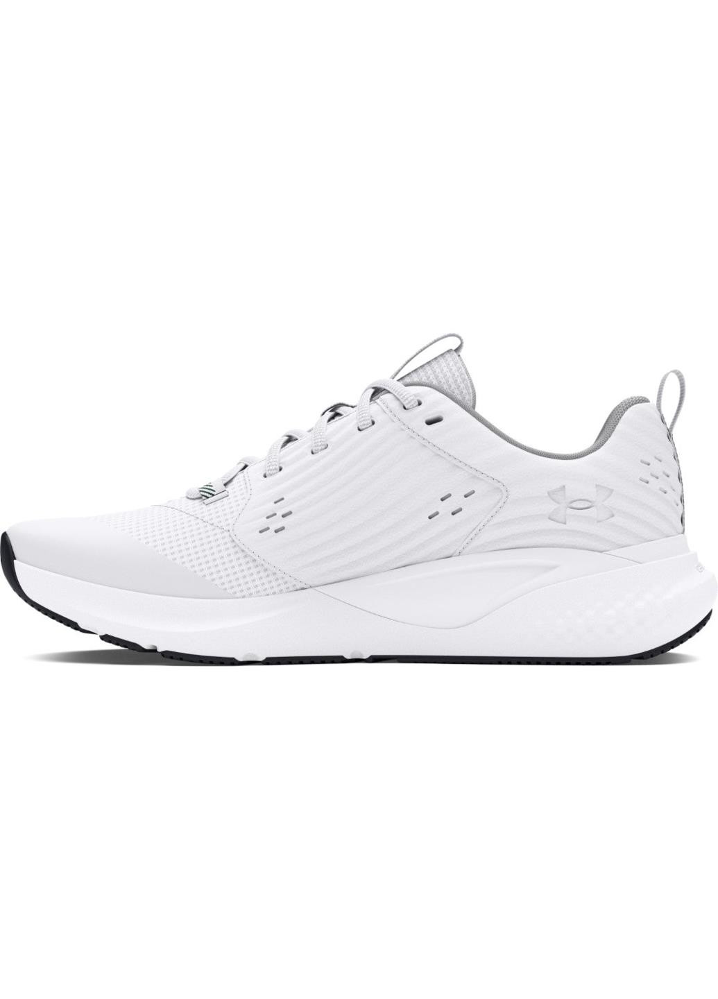 Белые демисезонные кроссовки 3026017-106 Under Armour Charged Commit TR 4