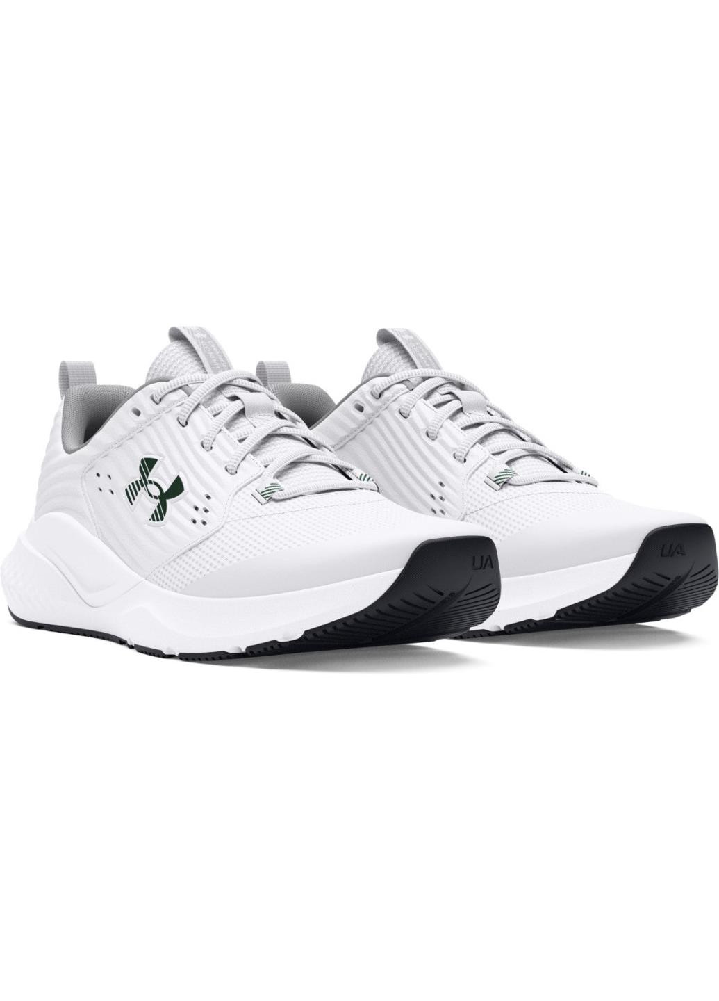Белые демисезонные кроссовки 3026017-106 Under Armour Charged Commit TR 4