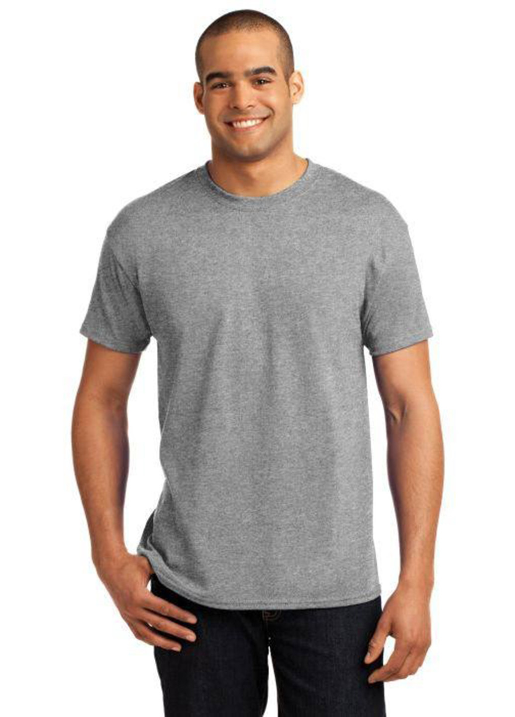 Сіра футболка Hanes