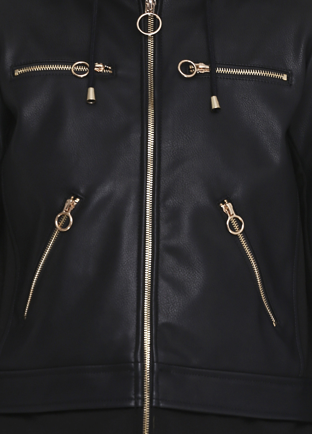 Черная демисезонная куртка Twin-Set