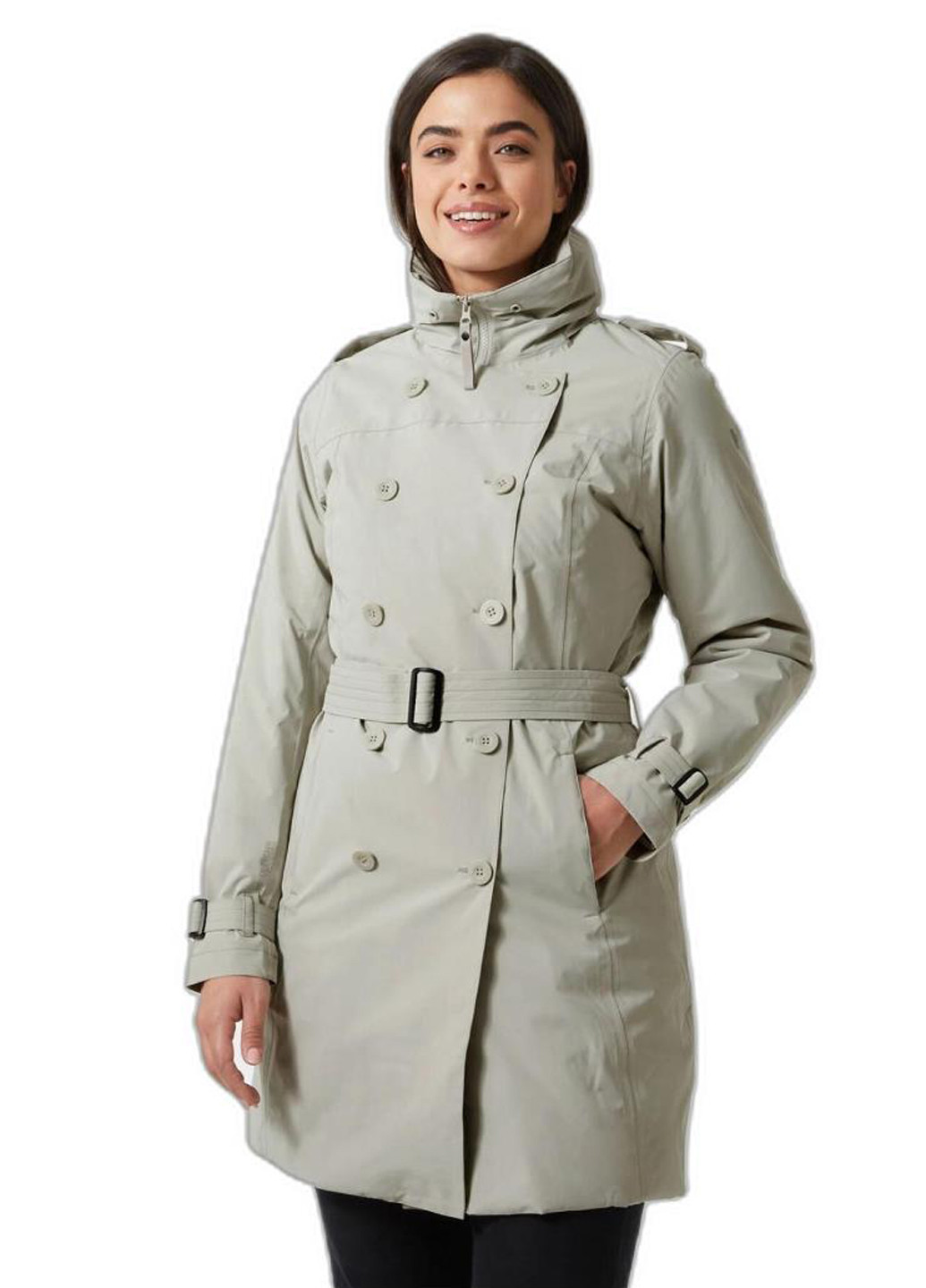 Плащ 53853-917 Helly Hansen тренчкот на блискавці, на гудзиках демісезон (319365861)