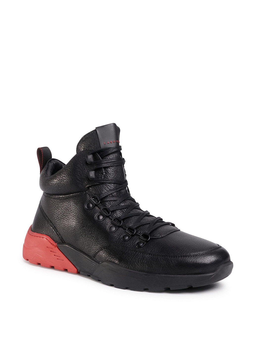 Черные осенние черевики lasocki for men mi08-c786-786-03 Lasocki for men