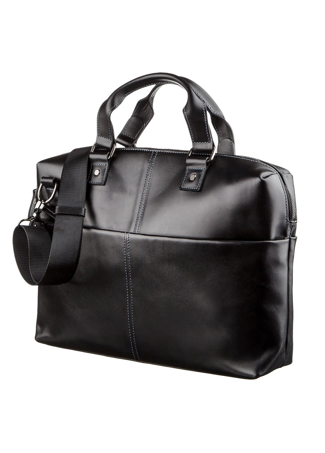 Чоловіча шкіряна сумка для ноутбука 37х25,5х7,5 см Shvigel (252134170)