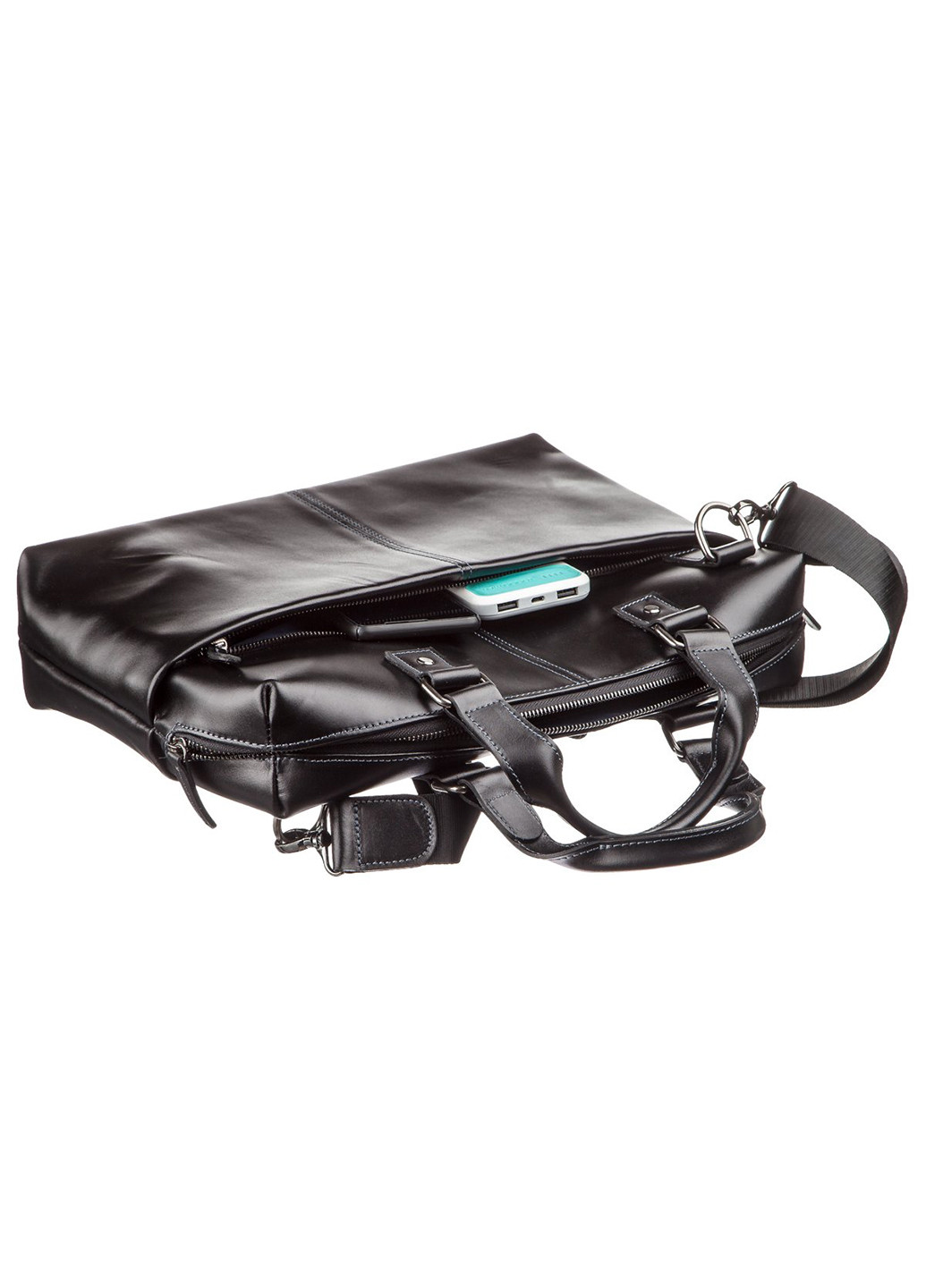 Чоловіча шкіряна сумка для ноутбука 37х25,5х7,5 см Shvigel (252134170)