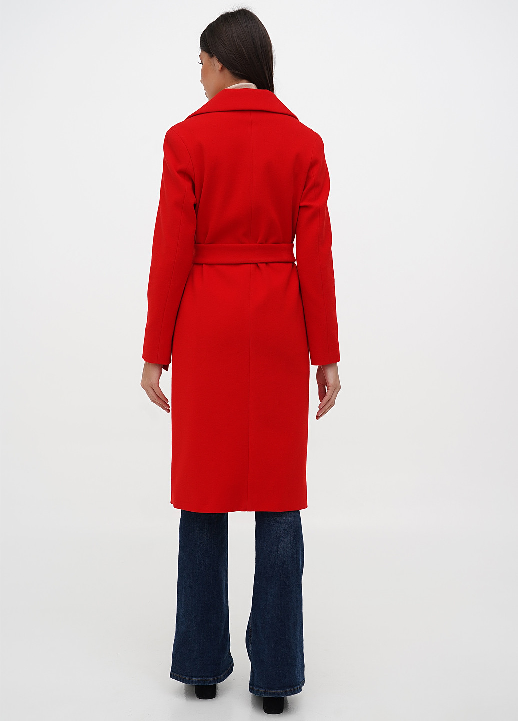 Красное демисезонное Пальто оверсайз Ruta-S