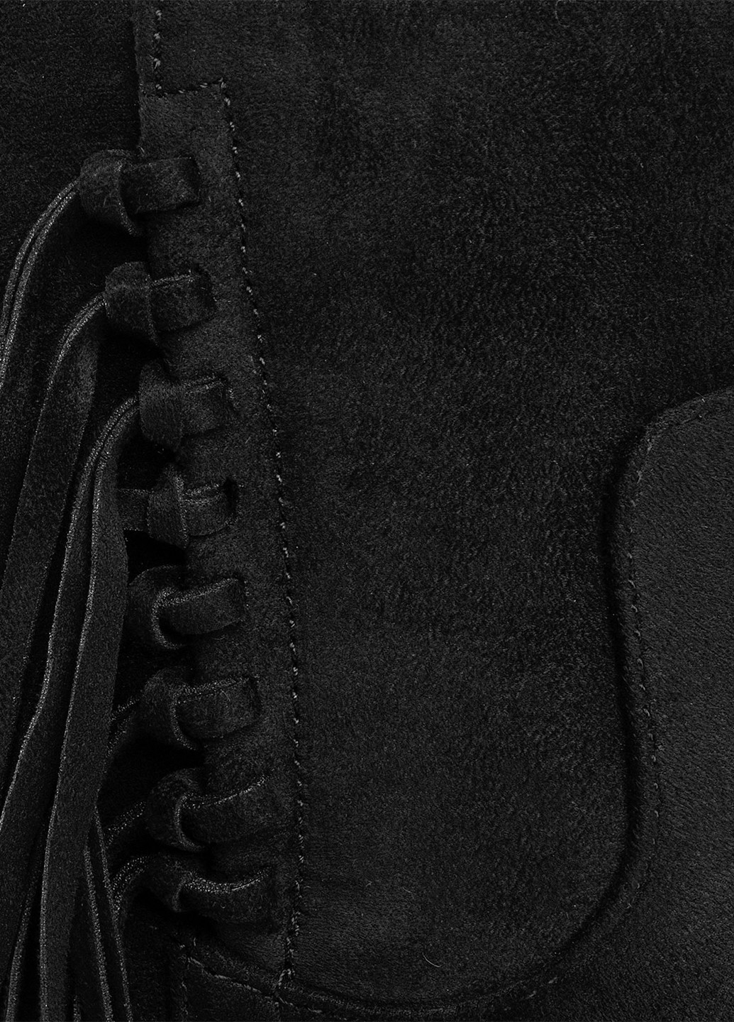 Осенние черевики ws2991-07 DeeZee с бахромой из искусственной замши