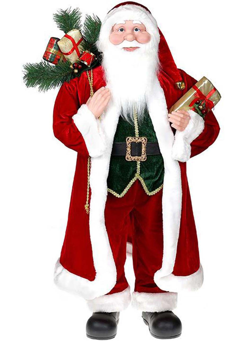 Декоративная статуэтка Санта с подарками 90см Bona (255430075)