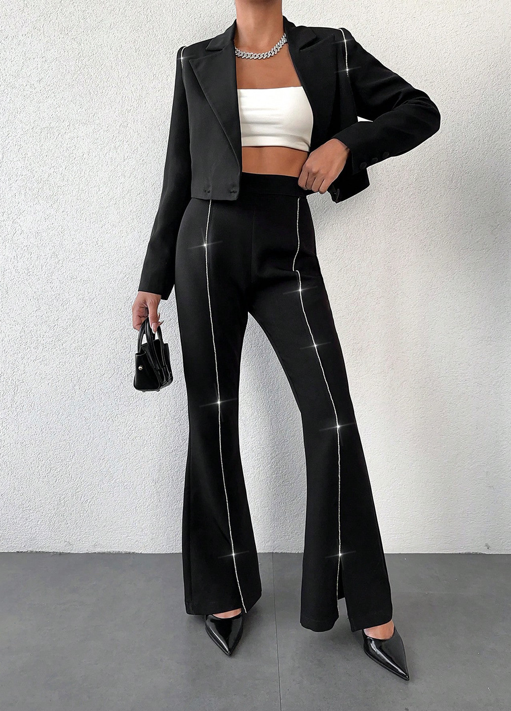 Костюм (жакет, брюки) SHEIN (343353354)