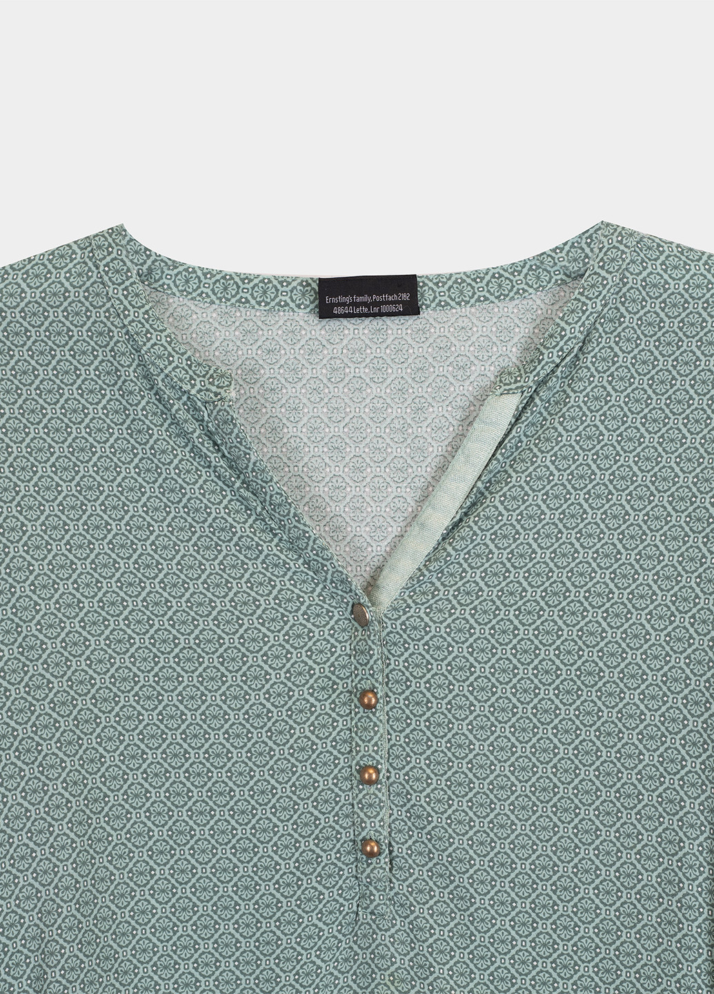 Серо-зелёная блуза Benotti