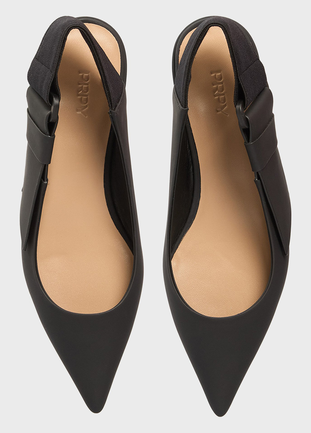 PRPY Туфлі слінгбекі чорний з натуральна шкіра, китай — літо (332382351)