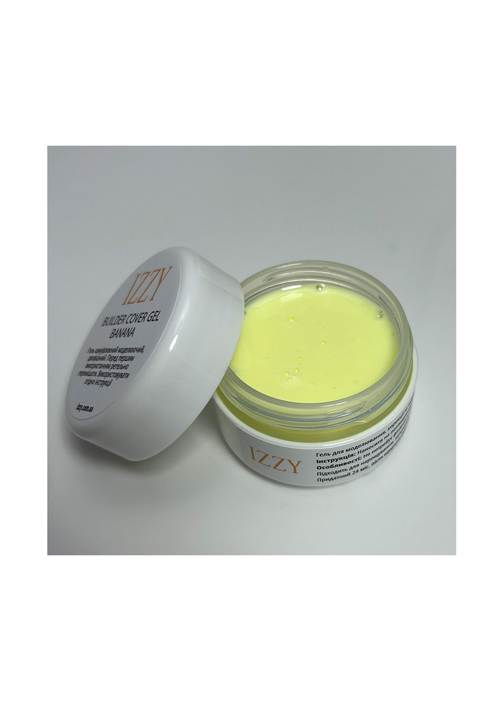 Гель для наращивания ногтей Cover Banana, 20 г Izzy (363030588)
