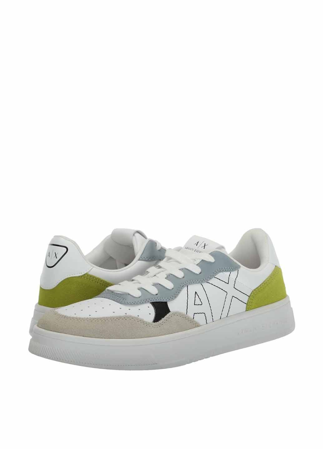 Цветные кеды Armani Exchange