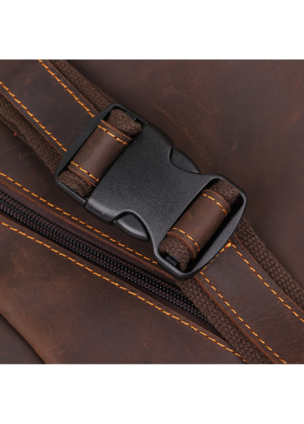 Мужская кожаная сумка через плечо 26х44х8,5 см Vintage (252130494)