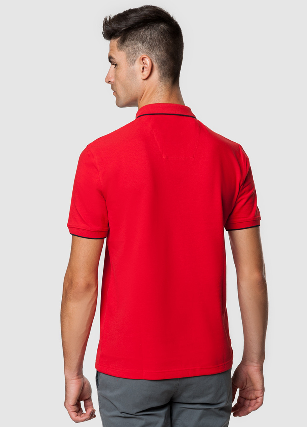 Красная футболка поло мужская Arber Polo AS-18.1