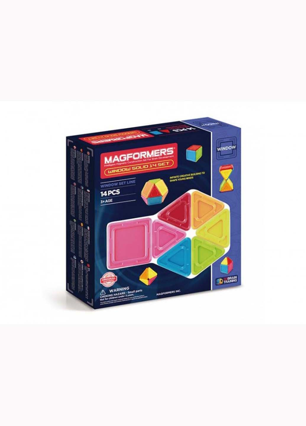 Конструктор Magformers 3D окошки 14 элементов (158428650)