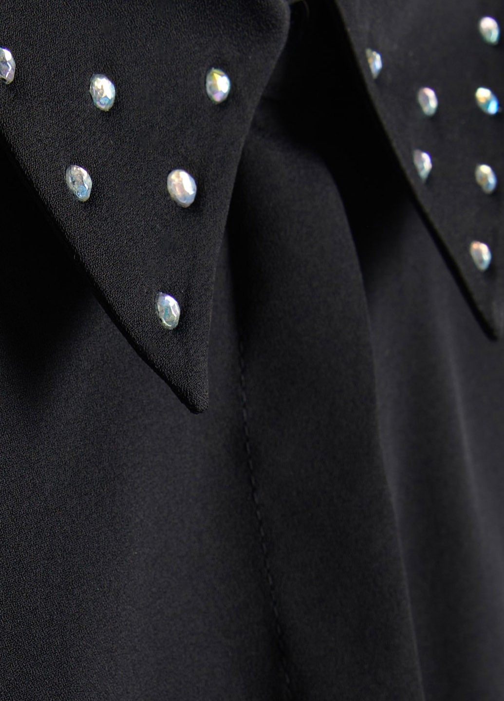 Черная классическая, кэжуал рубашка однотонная Reserved