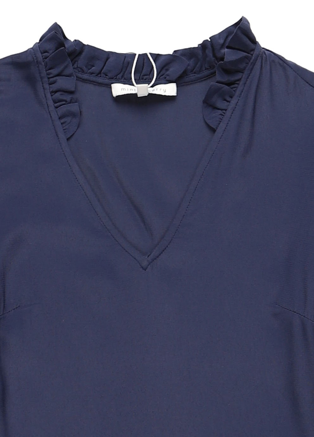 Темно-синее кэжуал платье клеш MINT&BERRY однотонное