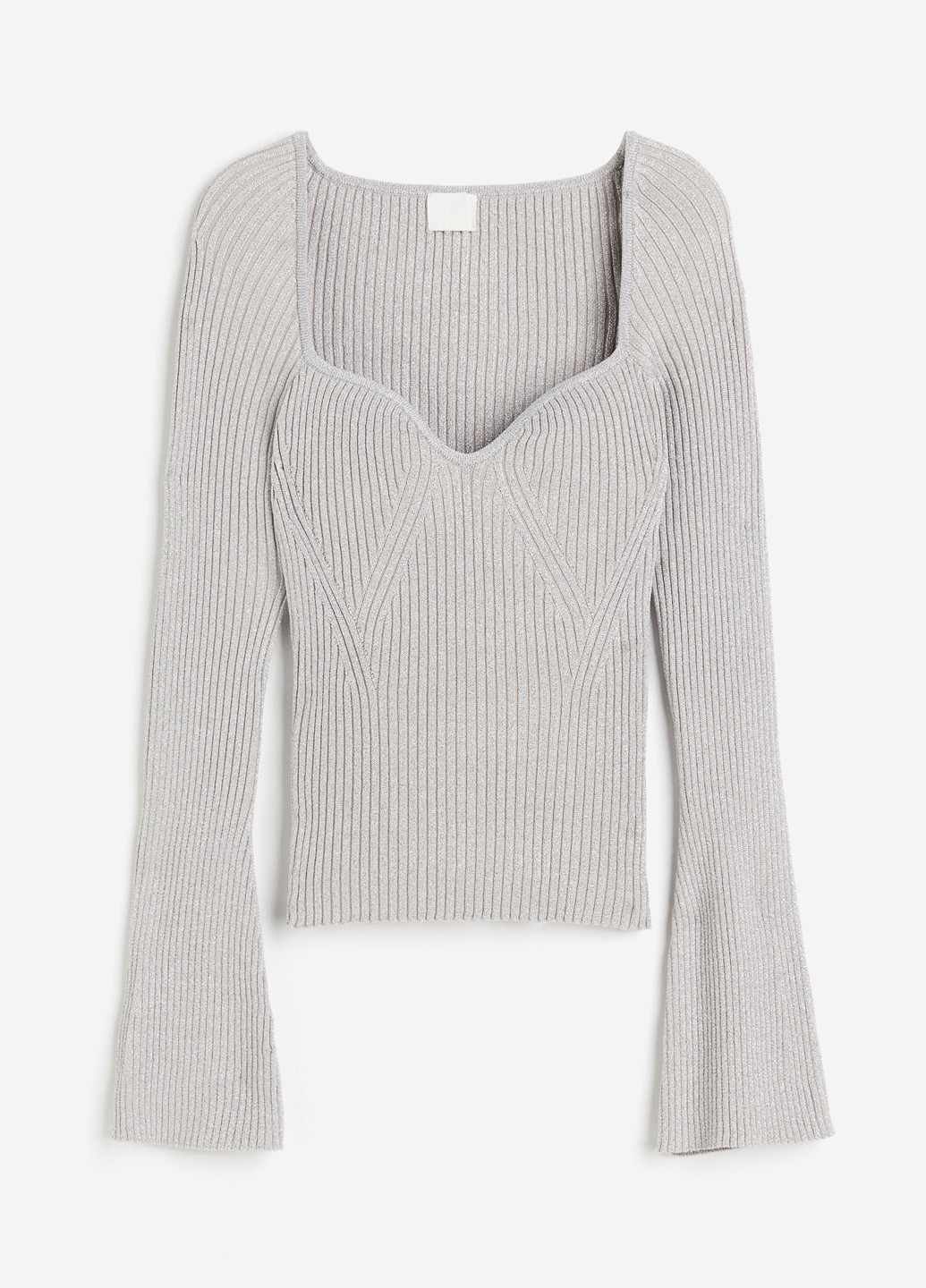 Сріблястий демісезонний пуловер пуловер H&M