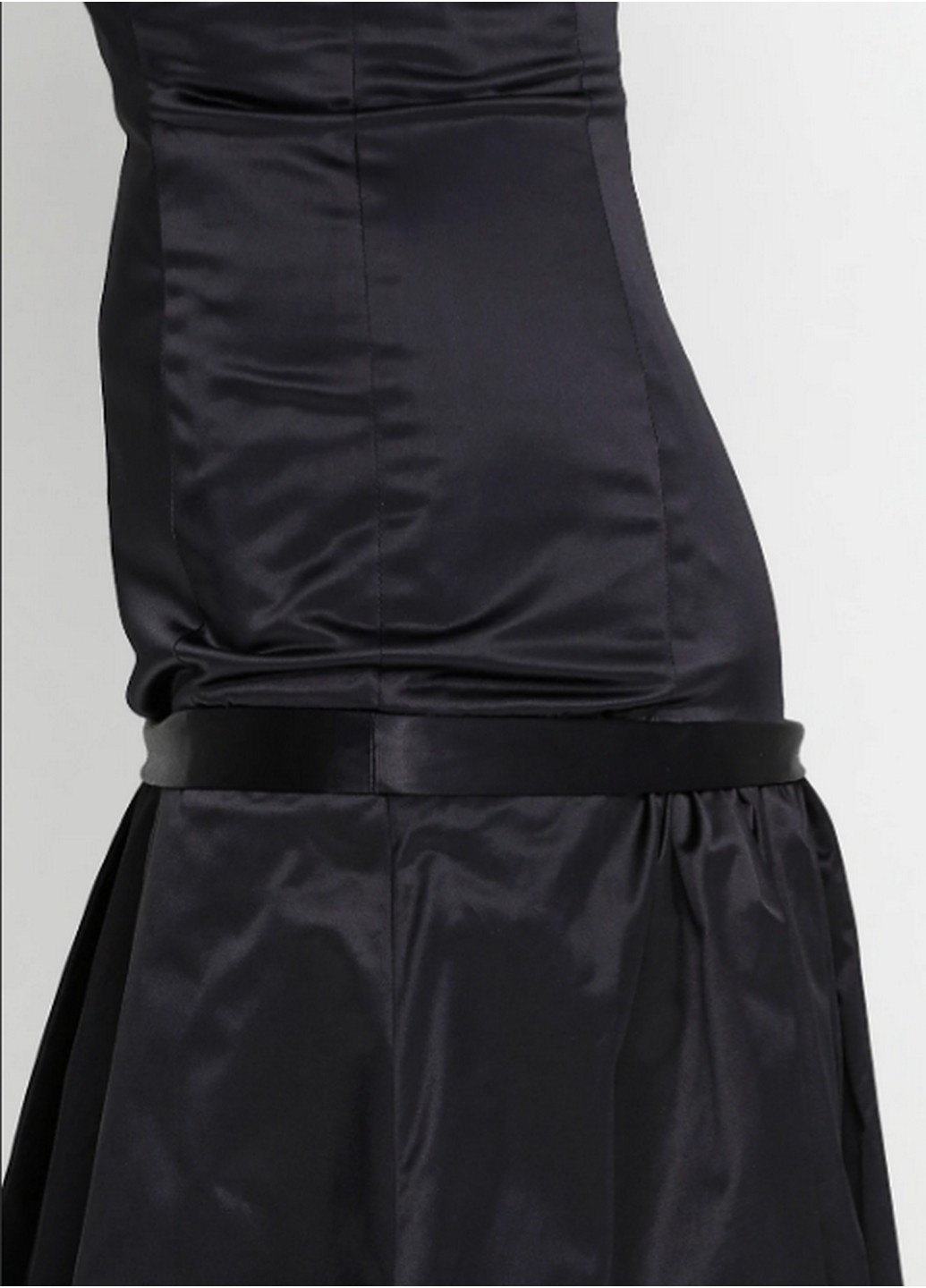 Черное коктейльное платье By Malene Birger однотонное
