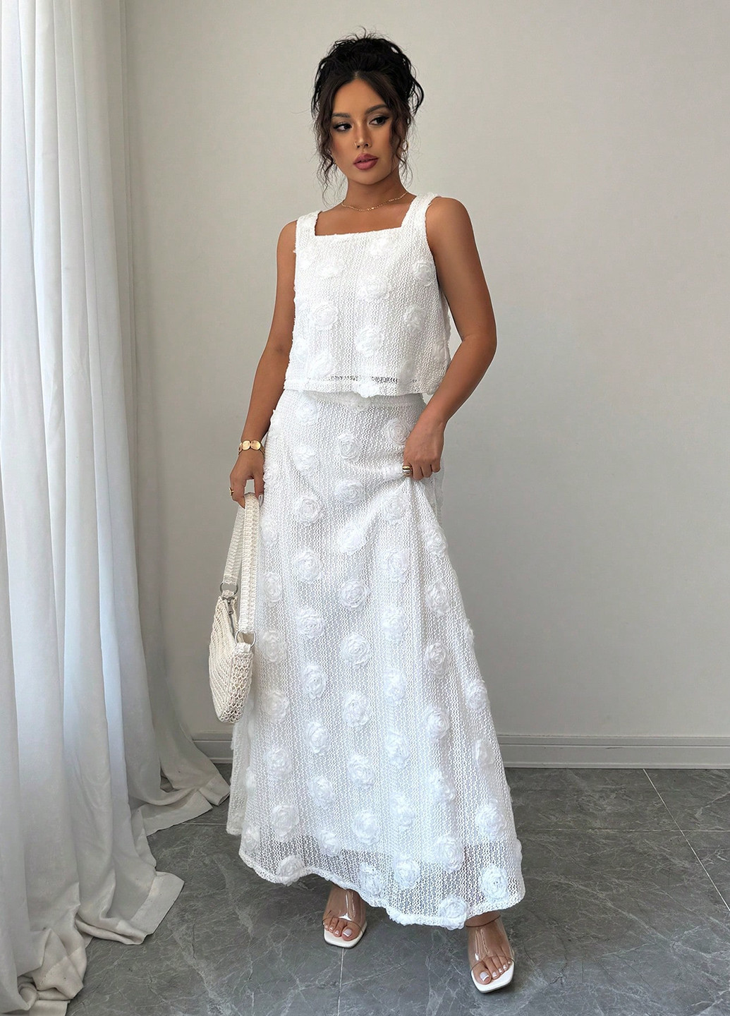 Костюм (блуза, юбка) SHEIN (366090813)