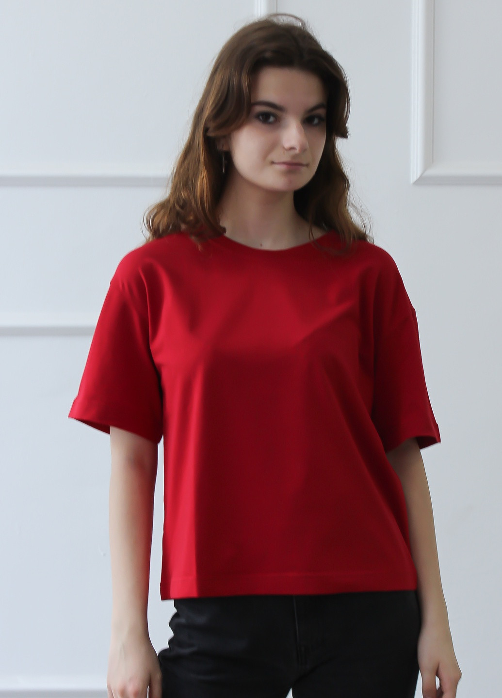 Красная всесезон футболка Ballet Grace