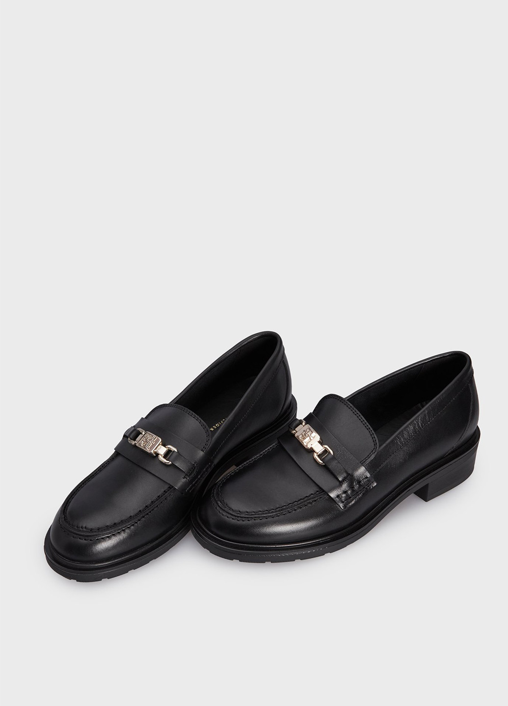 Tommy Hilfiger Туфлі лофери чорний з натуральна шкіра, сша — демісезон (327666568)