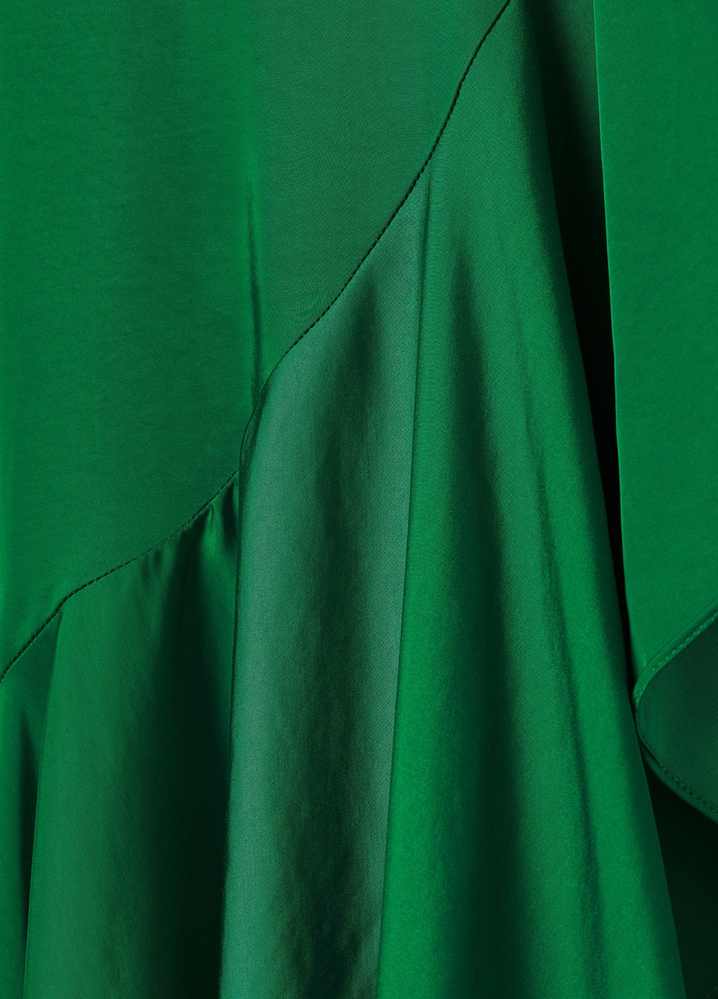 Зелена кежуал сукня на запах H&M однотонна