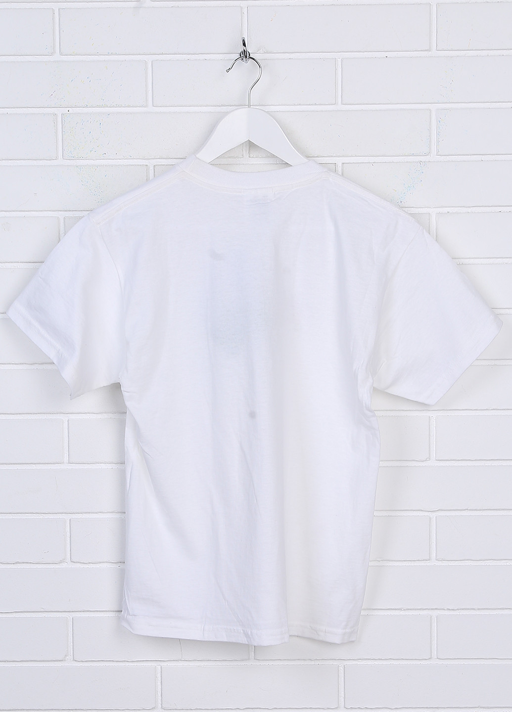 Біла літня футболка з коротким рукавом Tultex