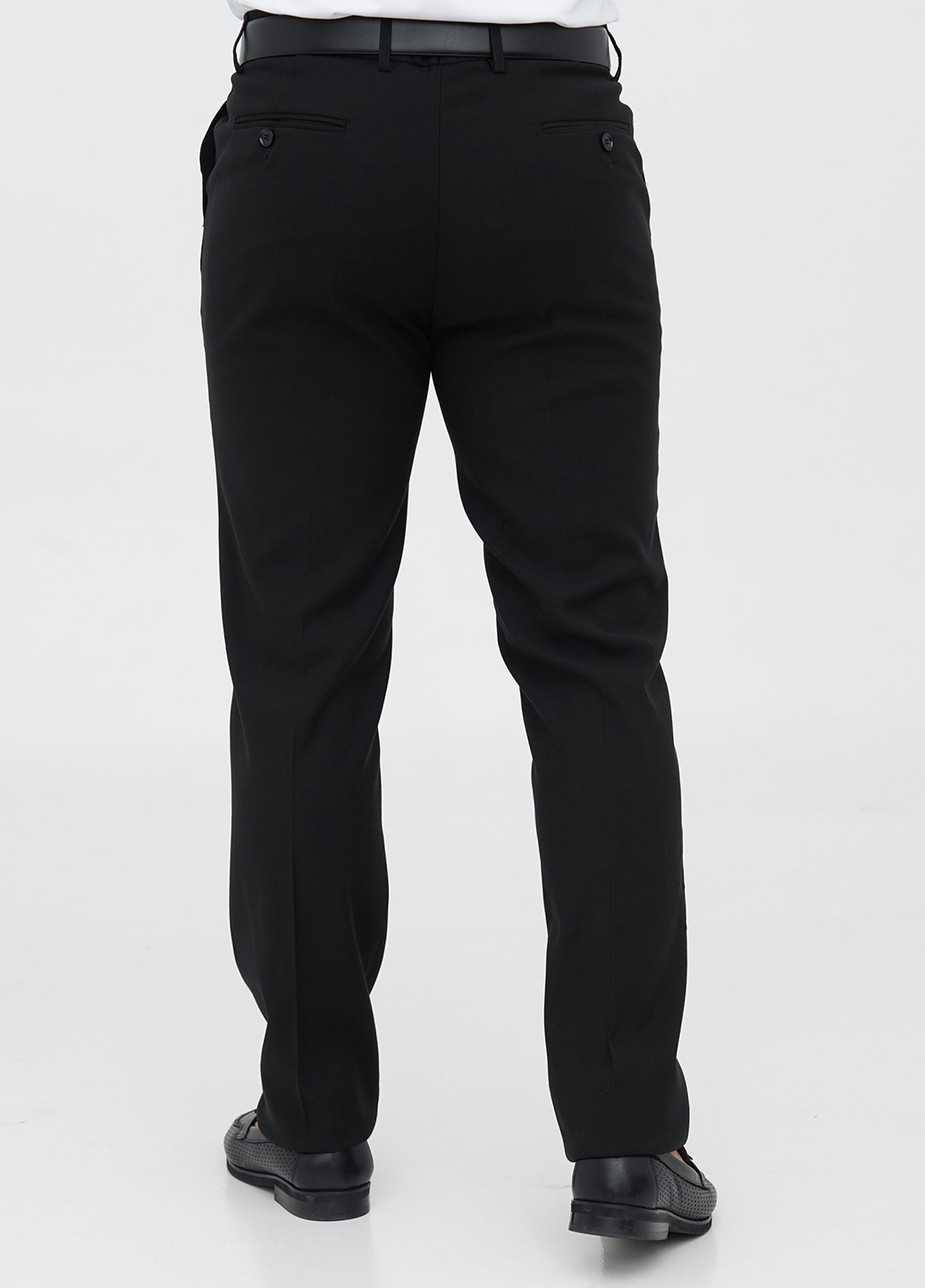 Чорний демісезонний костюм (піджак, штани) брючний Trend Collection