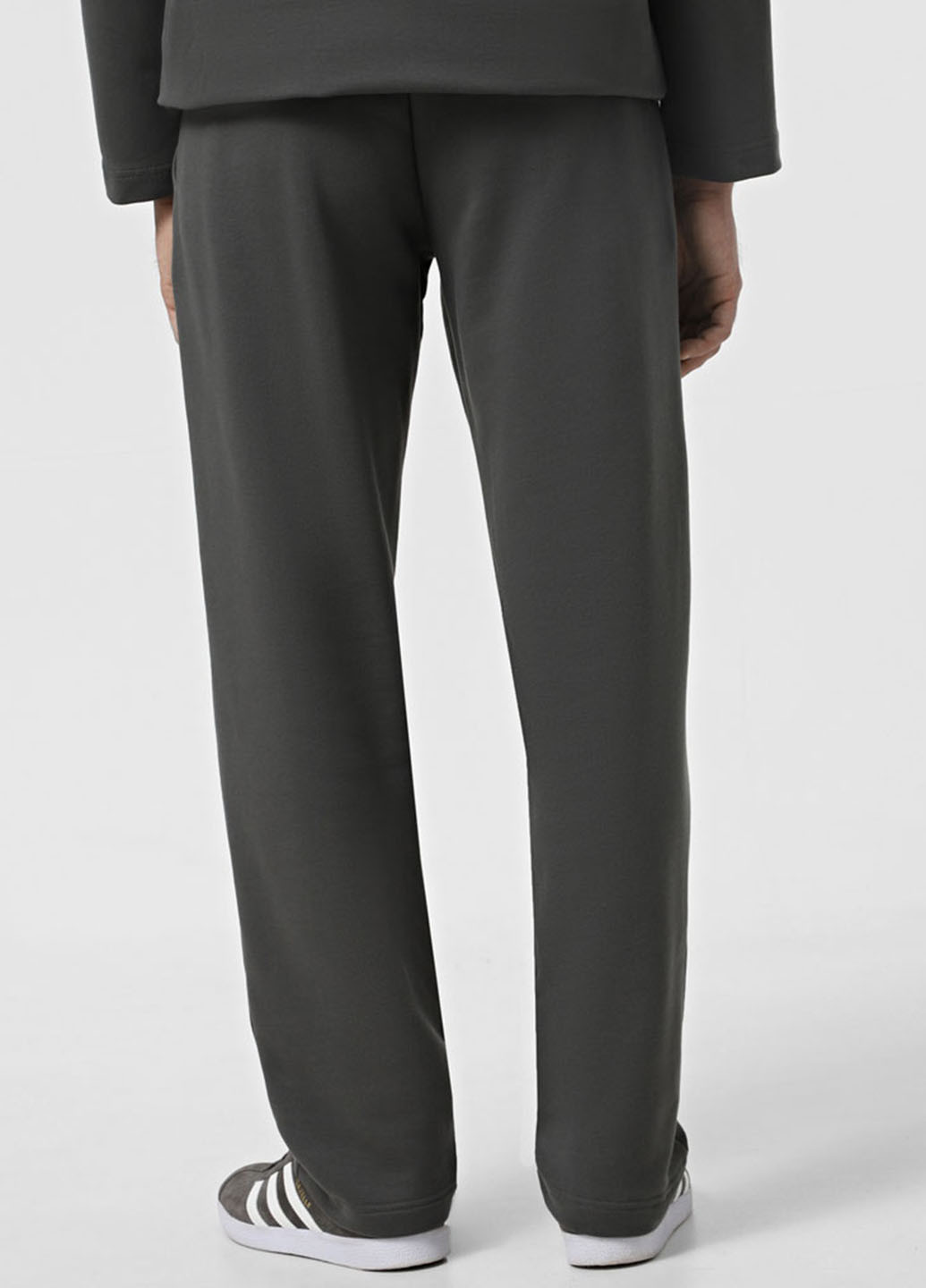 Темно-серые кэжуал, спортивные демисезонные прямые брюки Promin