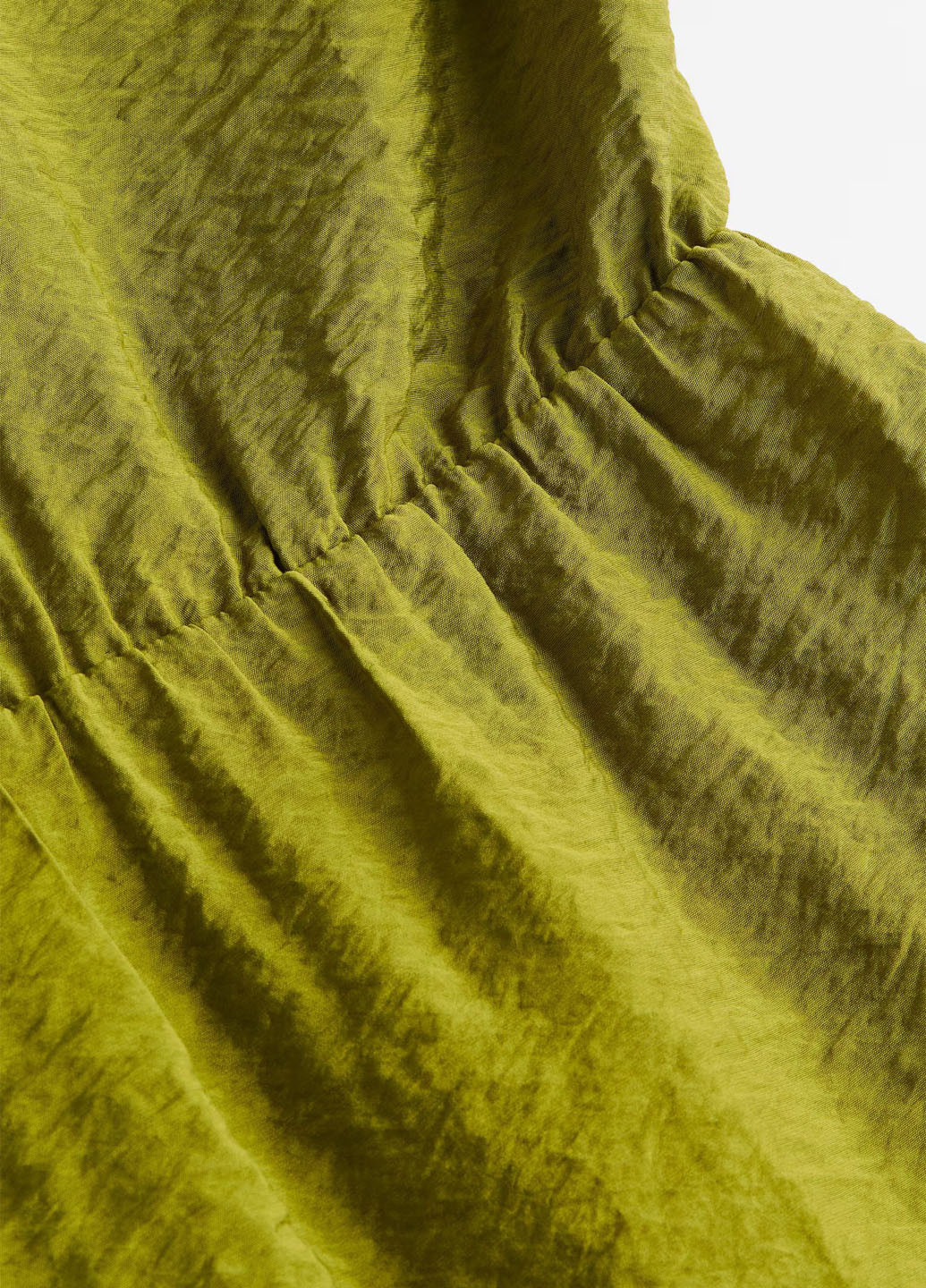 Оливкова кежуал сукня з відкритою спиною H&M однотонна