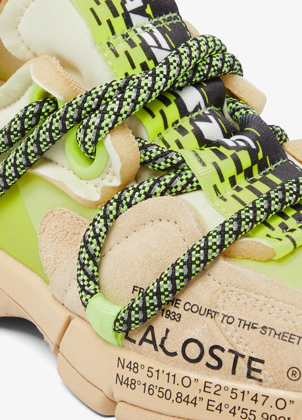 Кросівки Lacoste L003 Runway бежеві демісезони (329629263)