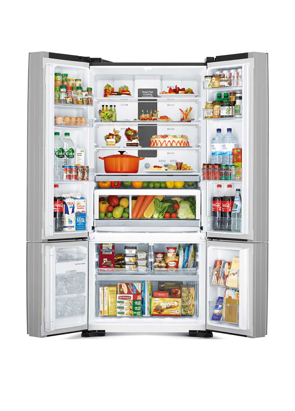 Холодильник side-by-side Hitachi R-WB730PUC5GBK