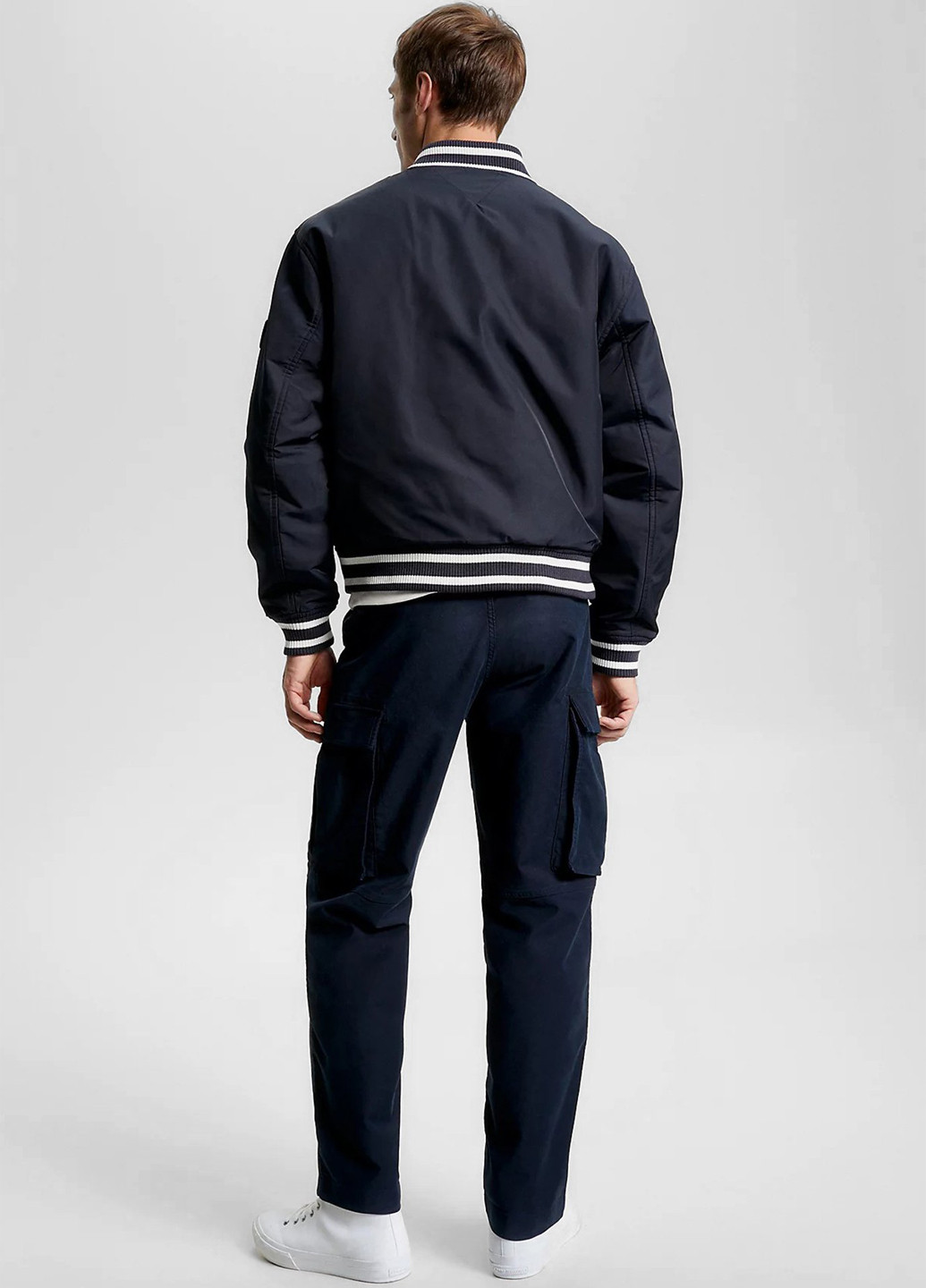 Бомбер двосторонній Tommy Hilfiger пілот (авіатор) на кнопках (328000807)