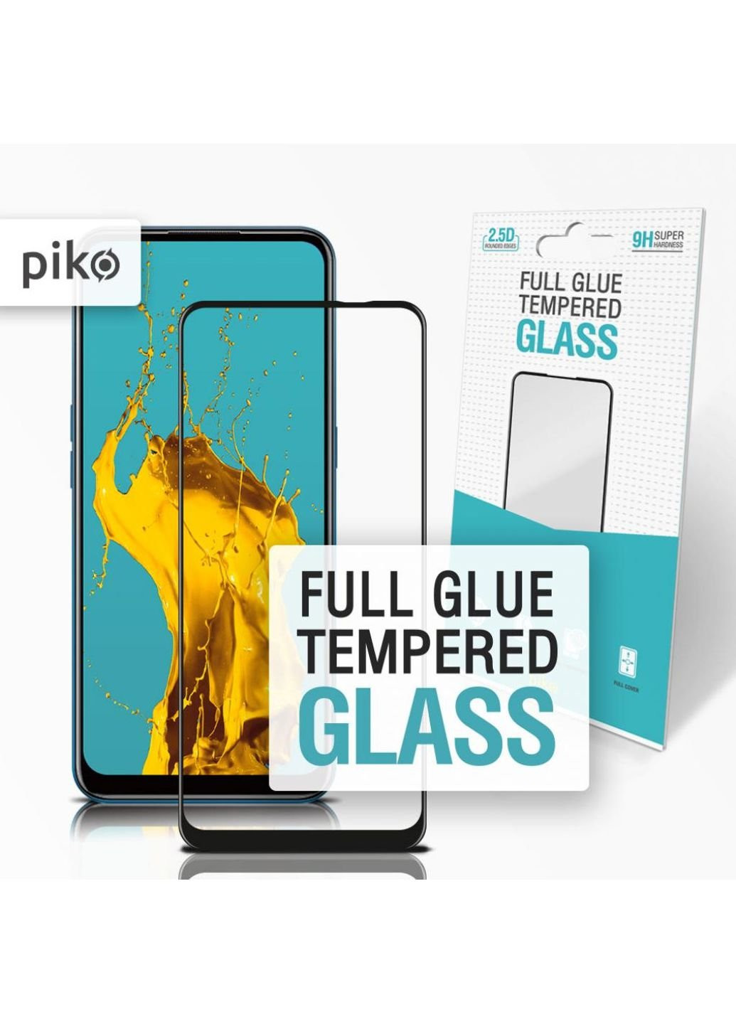 Стекло защитное Full Glue Oppo A53 (1283126505799) Piko (252369692)