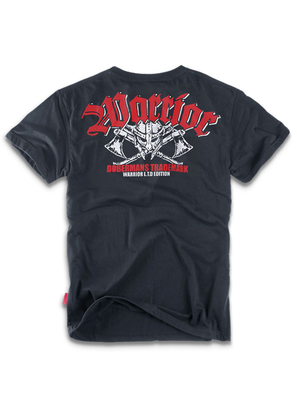 Синяя футболка Dobermans Aggressive
